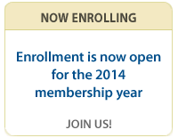 Now Enrolling for 2014 Membership Year